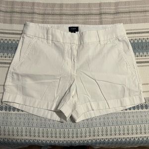 Size 0 White Chino Shorts | J Crew